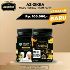 Madu Herbal HITAM PAHIT Az Zikra Az-Zikra AzZikra 500gr Asli Original