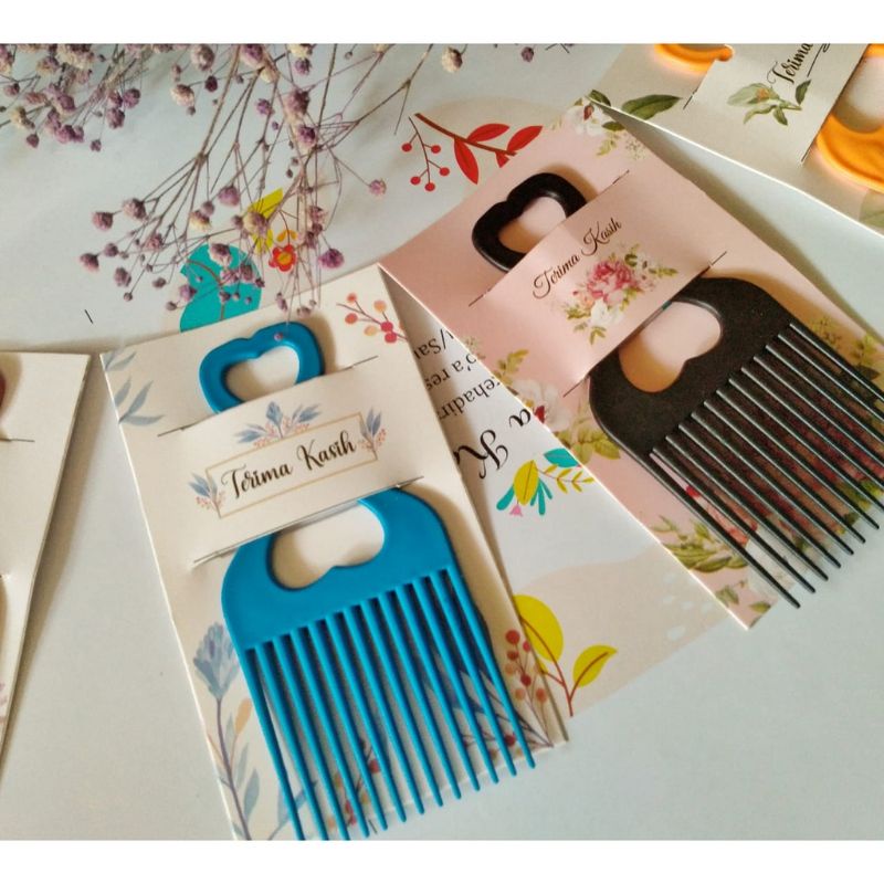 SOUVENIR SISIR MURAH / SOUVENIR SISIR PLASTIK MURAH / SOUVENIR SISIR WARNA