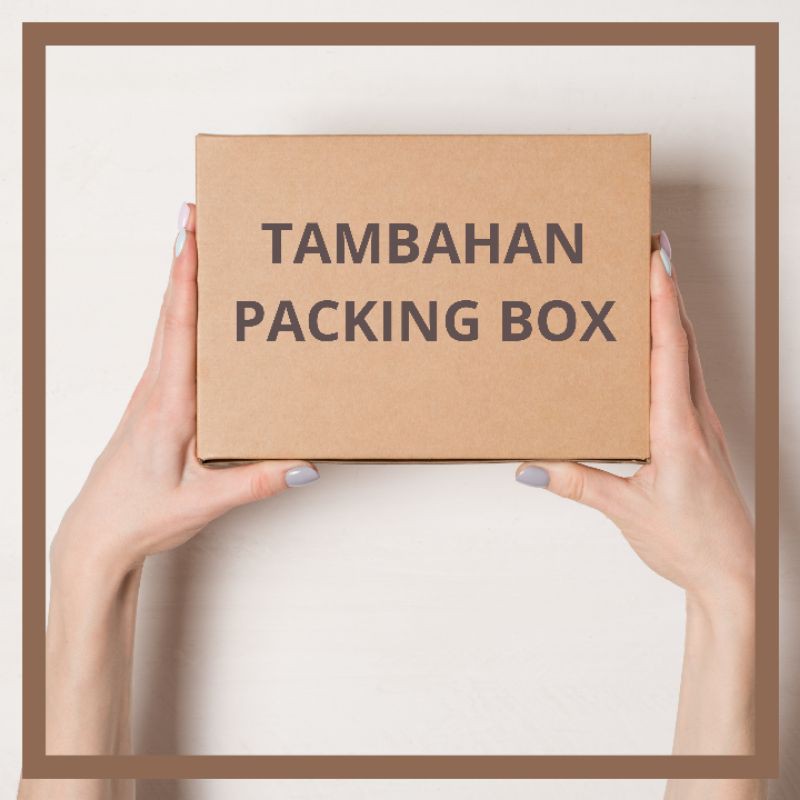 

TAMBAHAN PACKAGING BOX SUDAH INCLUDE KARTU UCAPAN