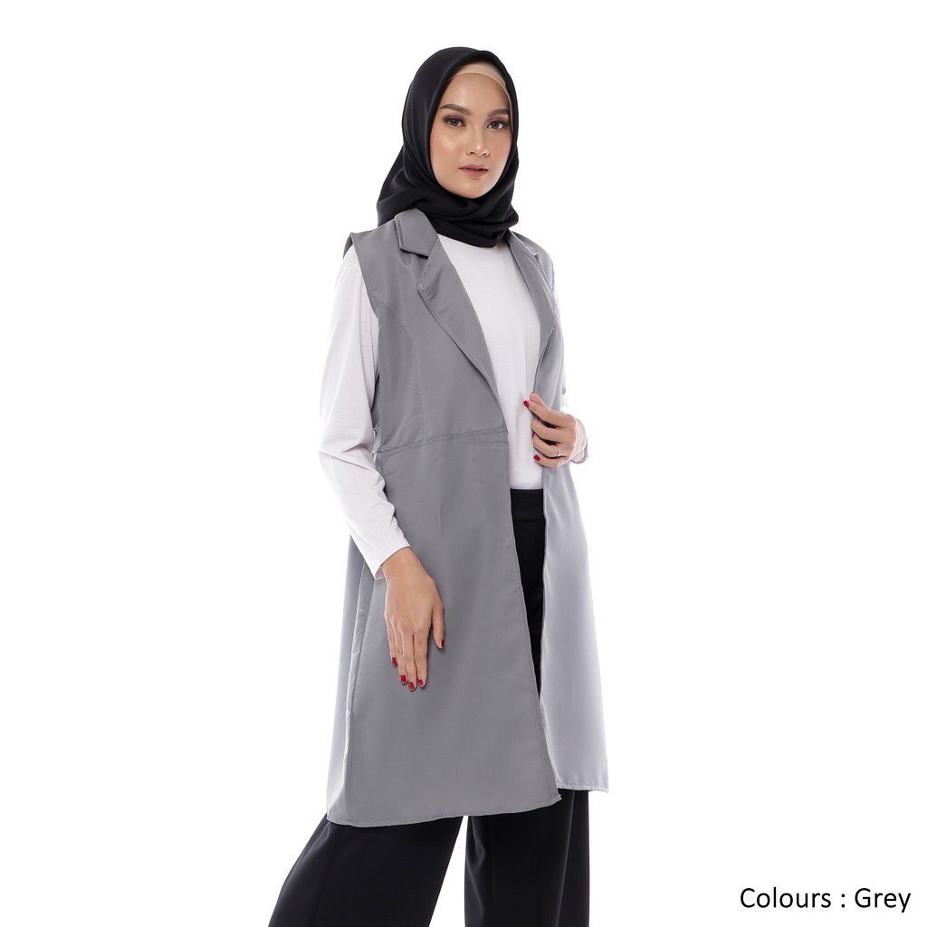 Promo cardy murah OLIS VEST rompi wanita ( 3 varian warna )