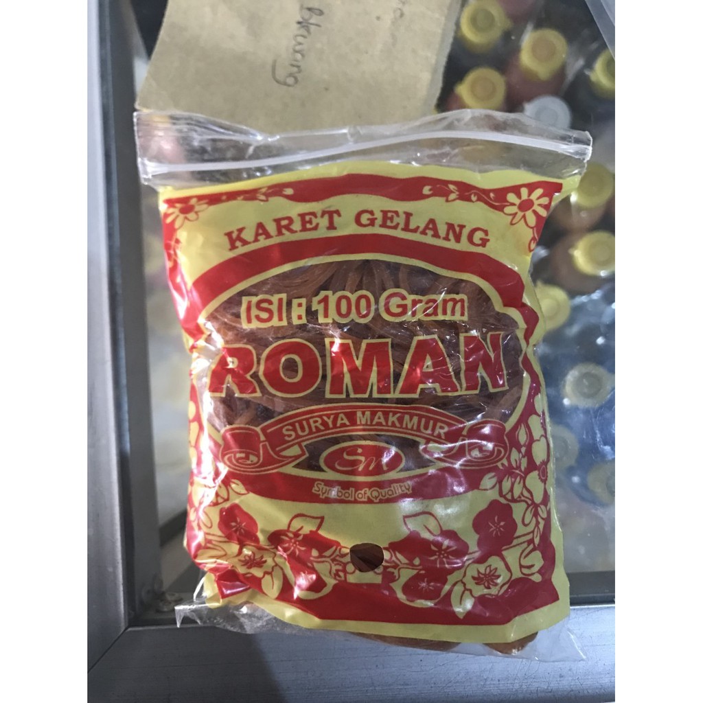 

Karet Kuning Kuning Gelang Roman 100gr