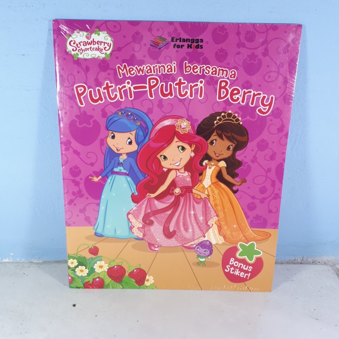 Strawberry Shortcake Mewarnai Bersama Putri Putri Berry Shopee Indonesia