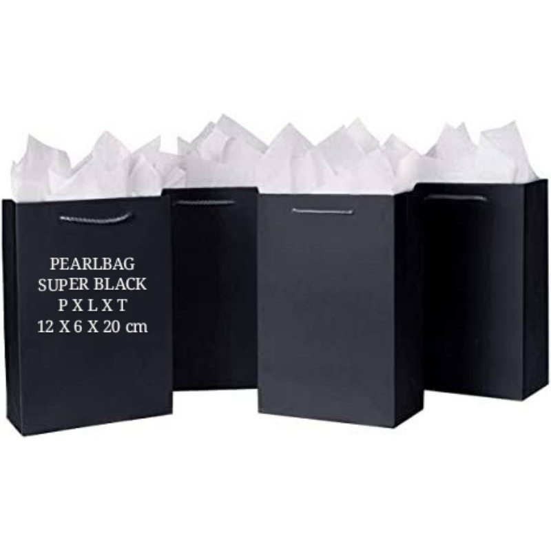 

BEST PRICE PEARLBAG SUPER BLACK 12 X 6 X 20 cm