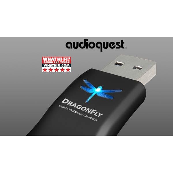 NEW Audioquest Dragonfly Black Portable USB DAC AMP