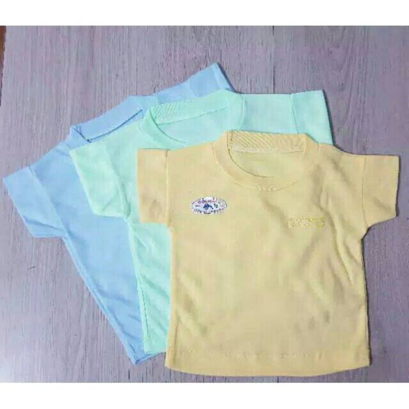 DOLPHIN KAOS OBLONG BAYI POLOS WARNA SIZE M L XL-OBLONG BAYI MURAH BERKUALITAS  SNI  isi 3PC-6PC