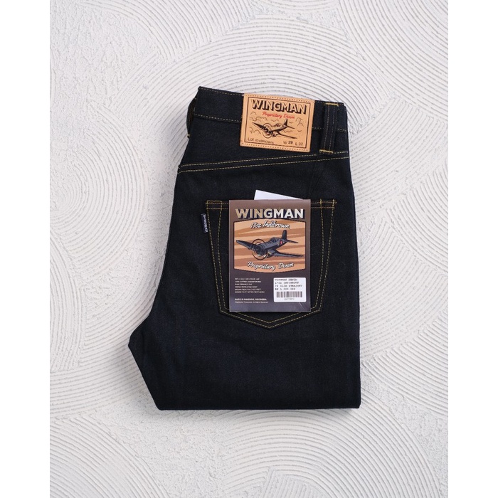 PRIA-JEANS-CELANA- WINGMAN DENIM | 17OZ INDIBROWN - 40 -CELANA-JEANS-PRIA.