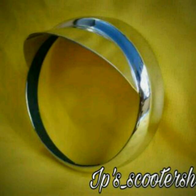 Pet lampu vespa lx. Topi lampu vespa. Aksesoris vespa.
