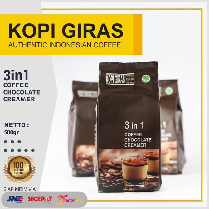 

nadians/// Kopi Giras ,Giras Coffe Rasa 3 IN 1 ,Kopi,Coklat,Krimer Kopi Khas Indo