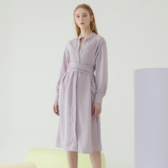 Oudre - TILLY DRESS IN LILAC