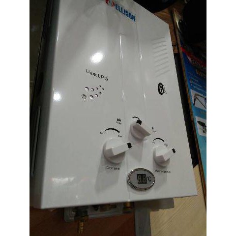 water heater gas ELLISON/pemanas air shower/low pressure