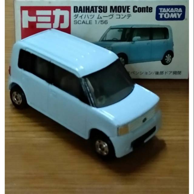 MAINAN DIECAST TOMICA/TAKARA TOMY DAIHATSU MOVE CONTE