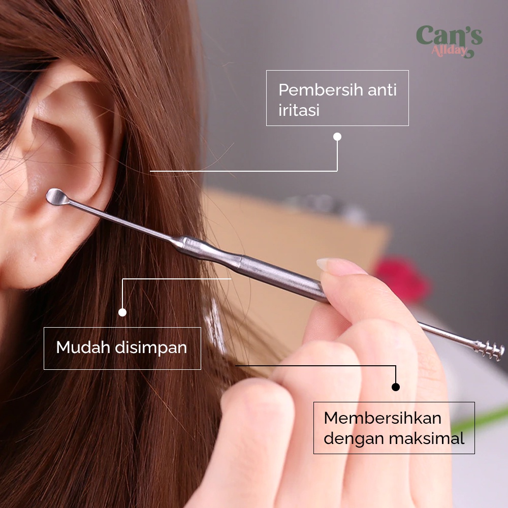 Alat Pembersih Telinga 7 PCS Korek Kuping Ear Wax Picker