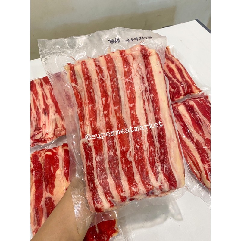 1kg Navel Brisket Beef Slice AUS