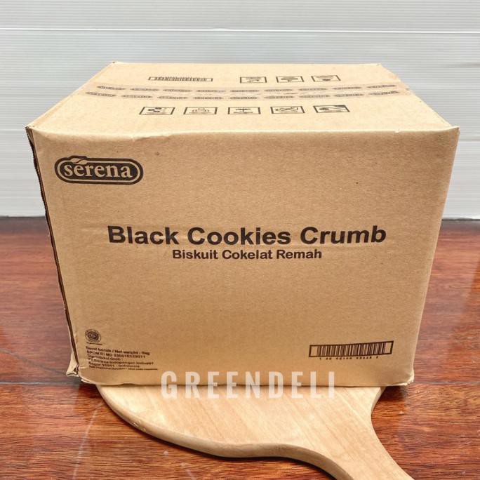 

BLACK COOKIES CRUMB / BISKUIT COKELAT REMAH SERENA 5 KG