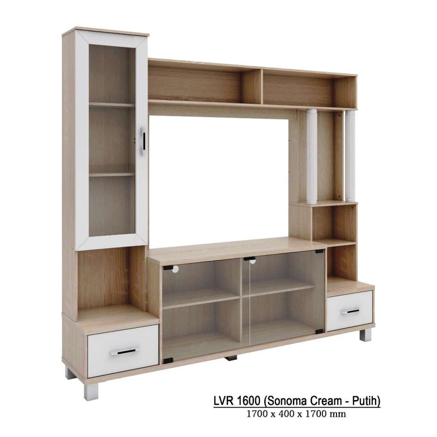 Bufet pajangan TV type LVR 1600
