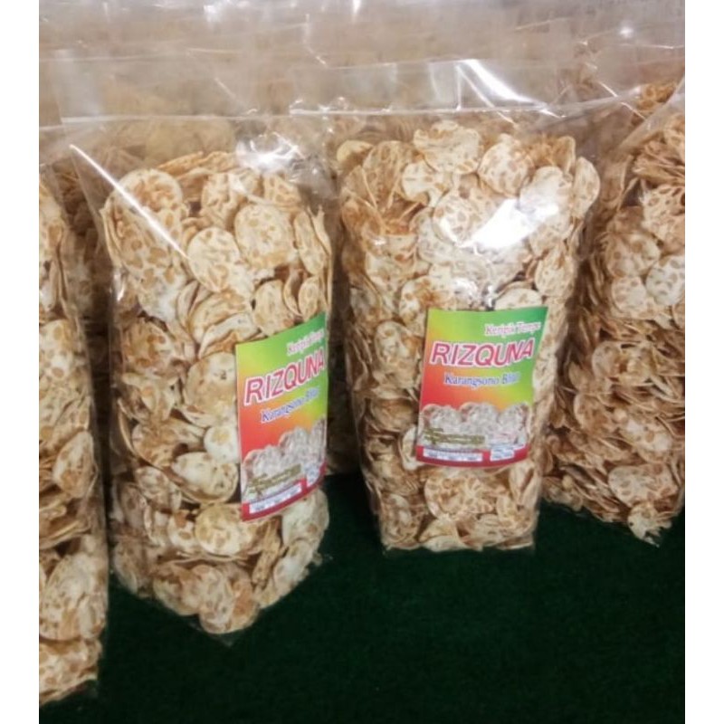 

KERIPIK TEMPE /RIZQUNA CHIPS KILOAN