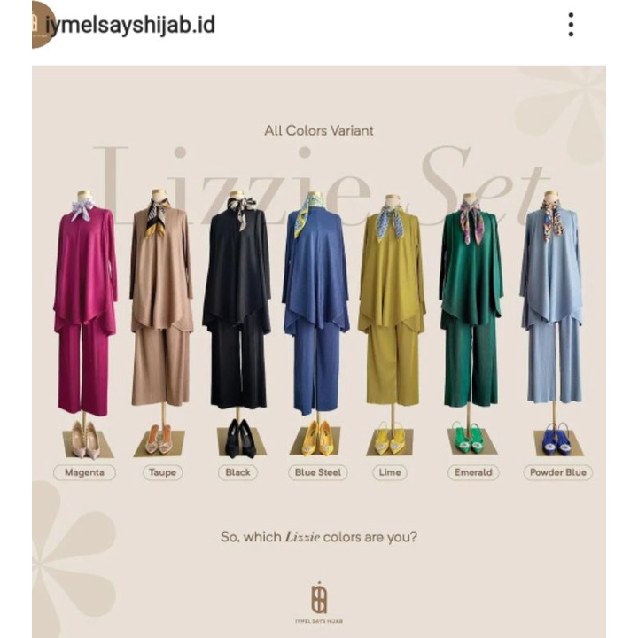 (PUNYA TITIPAN) Lizzie Set by ISH