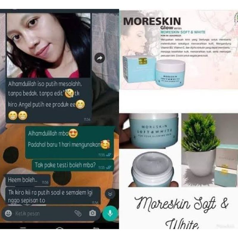 MORESKIN SOFT and WHITE