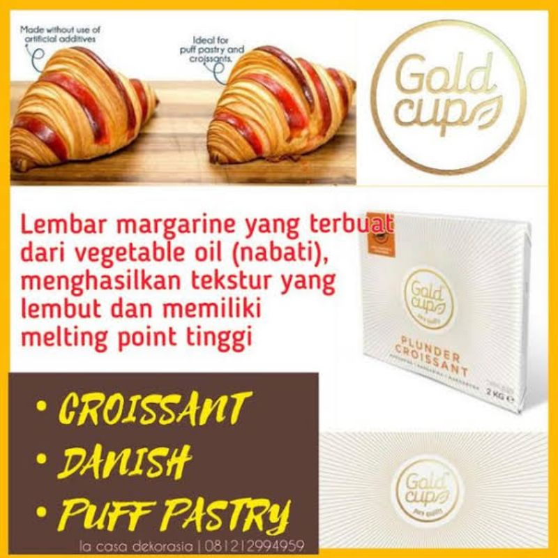 

Vegetable Margarine Gold Cup 2Kg