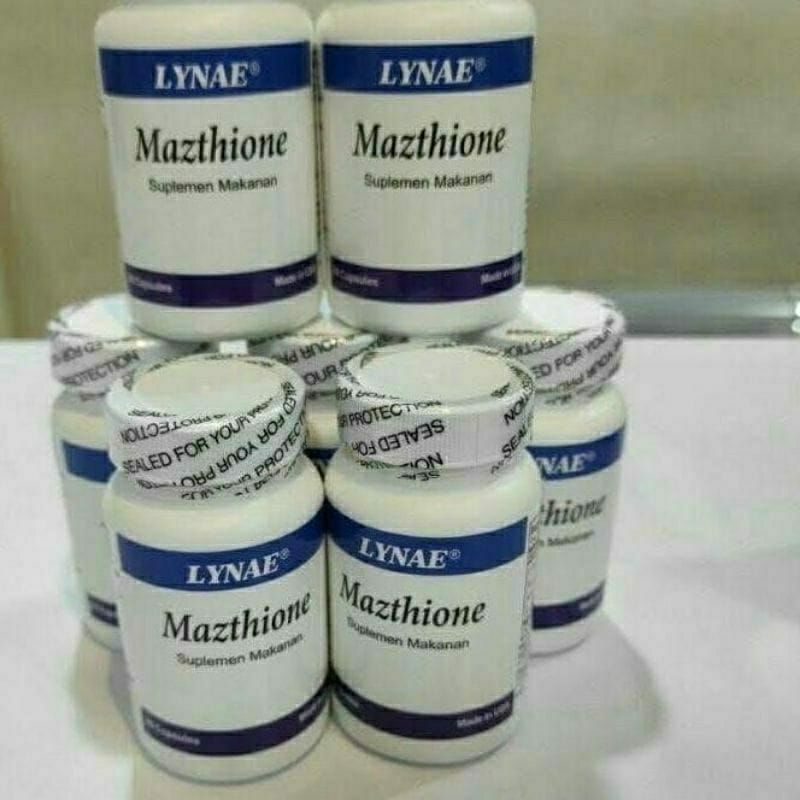 MAZTHIONE ASLI ORIGINAL OBAT PEMUTIH BADAN AMPUH LYNAE MAZTHIONE BPOM MANJUR KHASIATNYA TOPCER TERBA
