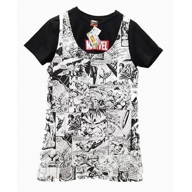 Dress Overall Nevada Disney Marvell Comics Avenger Original