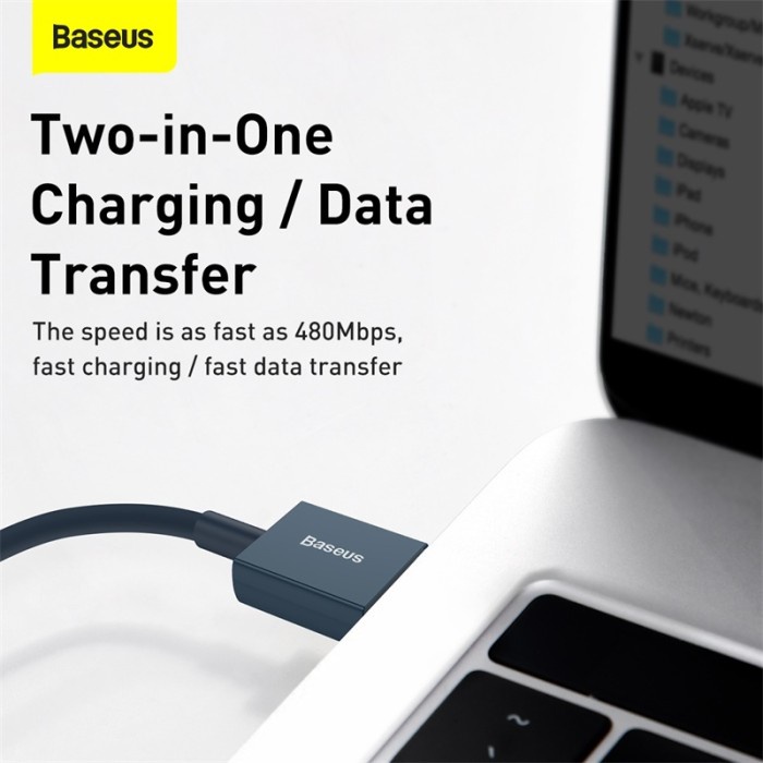 Baseus Superior Kabel Data Fast Charging USB to Iphone 2.4A