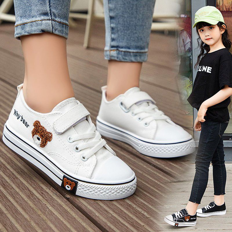 sepatu anak sekolah tk sd smp umur 2 3 4 5 6 7 8 9 10 11 tahun warna putih / sepatu sekolah anak tk 