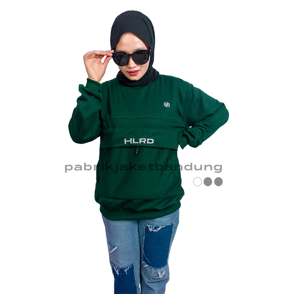 HOLYRIDER Sweatshirt Kagoule Emerald