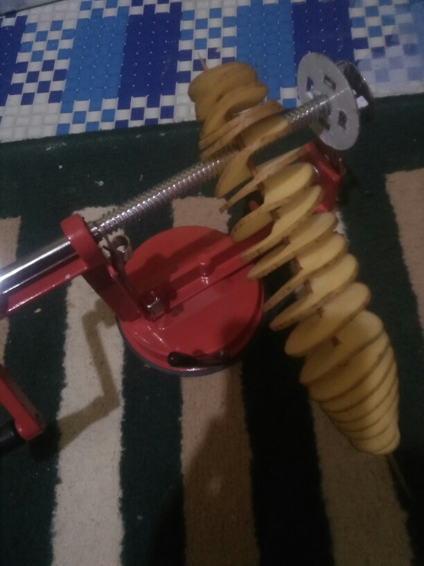 Spiral Potato Slicer Pemotong Kentang Spiral