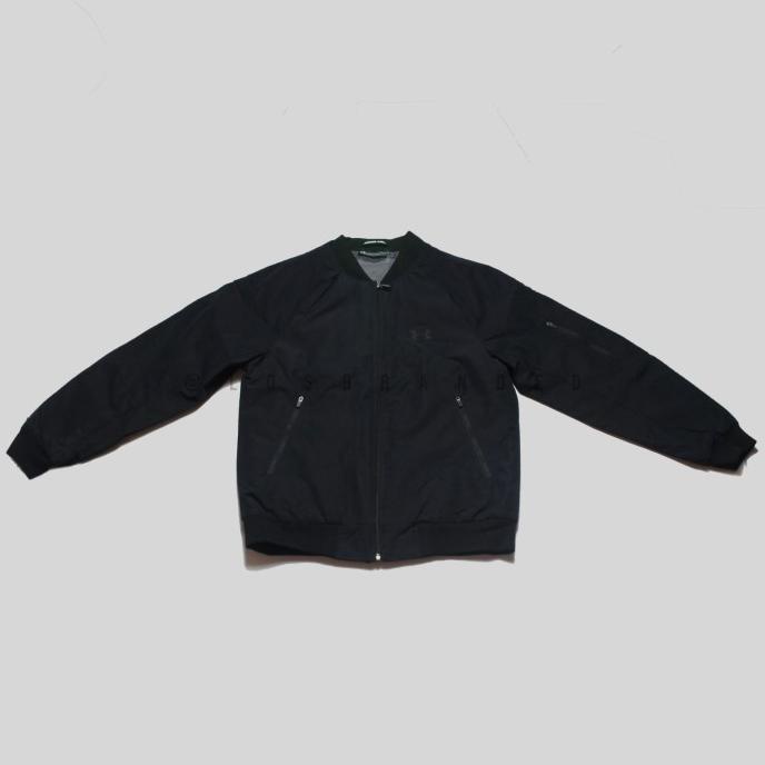 Jaket Bomber ZARA Black Original