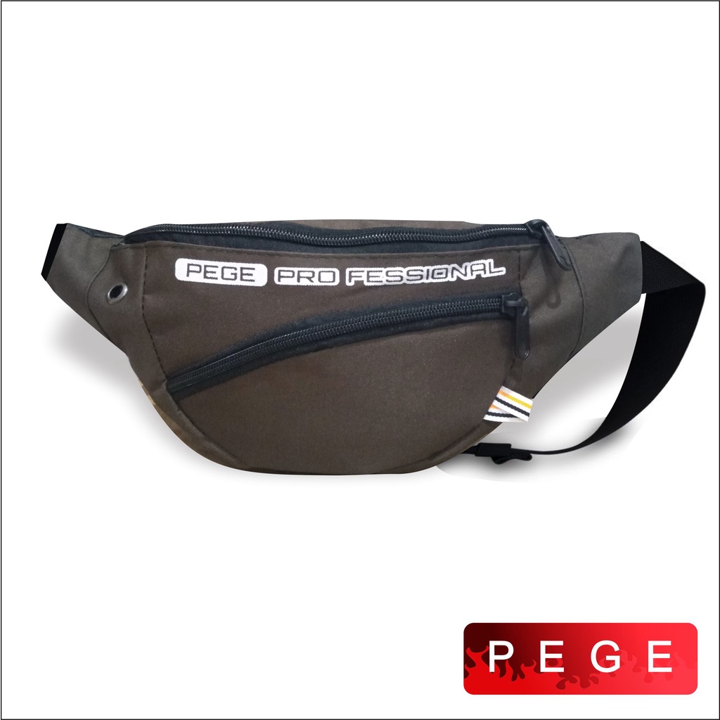 Tas Selempang Bahu Pria Tas Waistbag Kasual Model Simpel Bisa Untuk Tas Pinggang - PG 8895