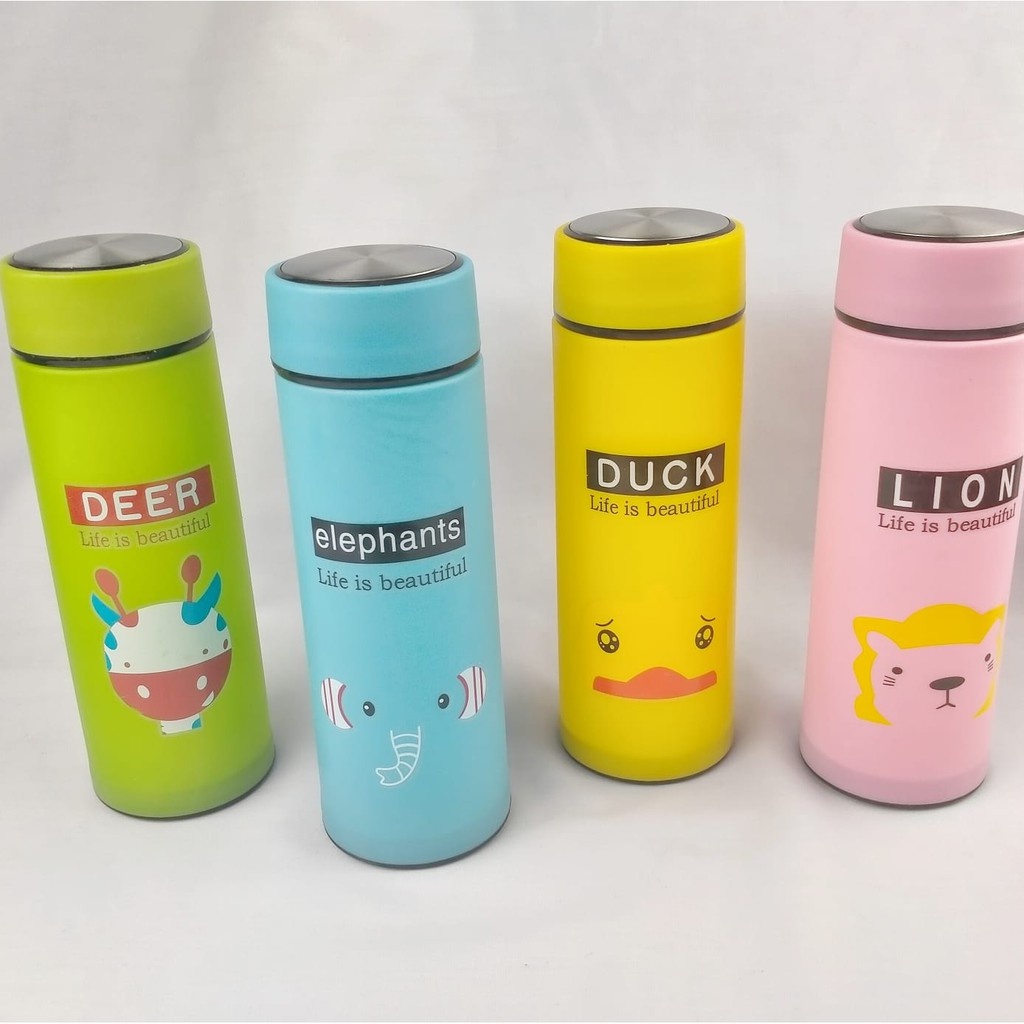 Botol 6oup Kaca Animal 450 ml / Botol Kaca Animal