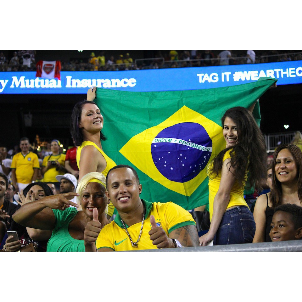 Bendera Brazil Auriverde Ukuran Besar