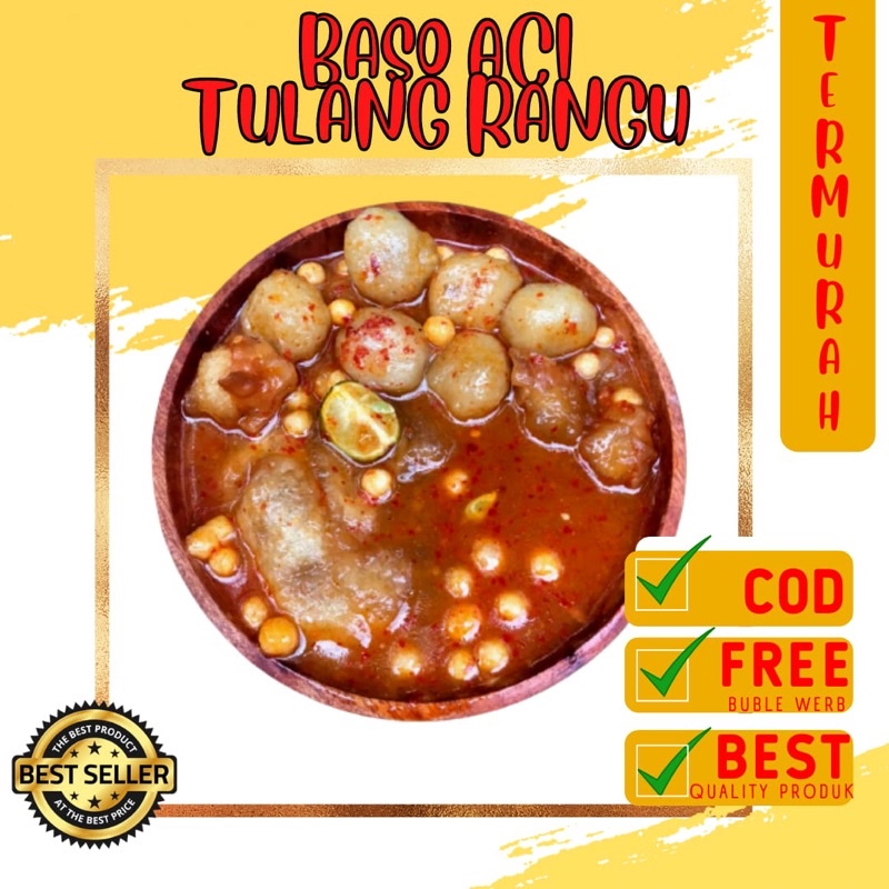 

BASO ACI TULANG RANGU EKONOMIS TOPPING LENGKAP