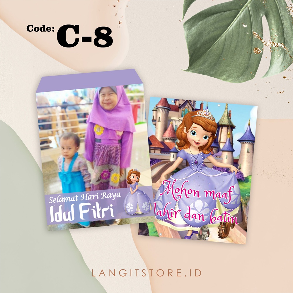 

C-8 AMPLOP LEBARAN / AMPLOP FOTO / AMPLOP CUSTOM / AMPLOP UNIK / ANGPAO LEBARAN / AMPLOP LUCU