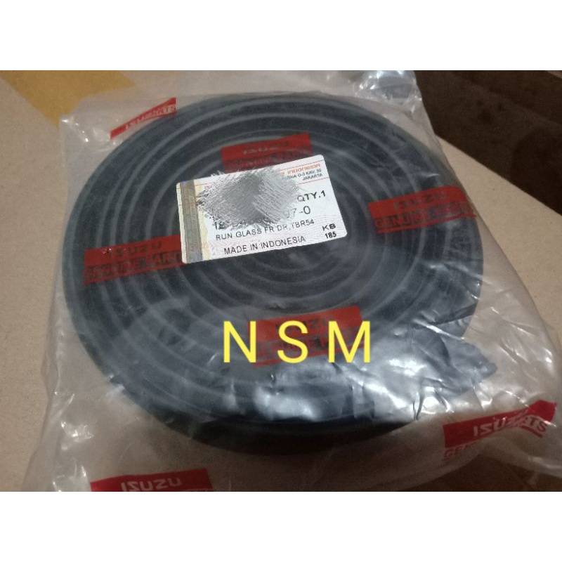 RUN GLASS / KARET REL KACA DEPAN RH-LH PANTHER KOTAK ORIGINAL ASTRA ISUZU