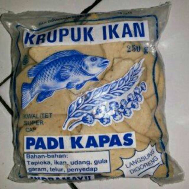 

Kerupuk ikan padi kapas