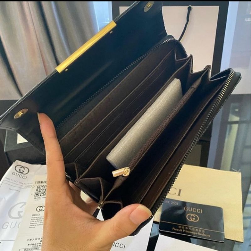 Dompet Gucci long wallet import