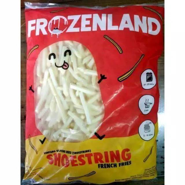 [PROMO] KENTANG GORENG FROZENLAND 1KG Frozen Food