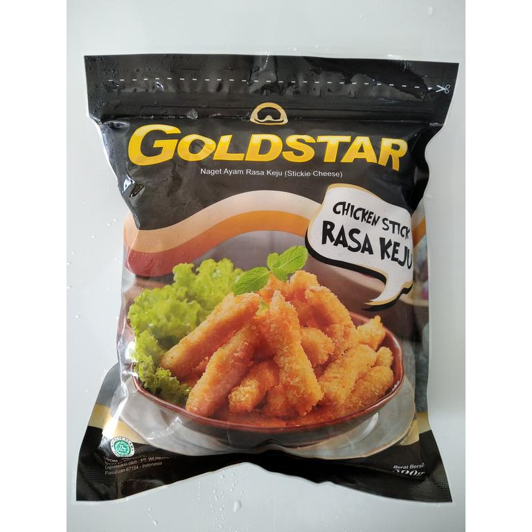 

GSR Goldstar Chicken Stik Rasa Keju 500gr