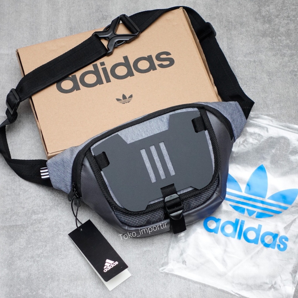 Waistbag Adidas Akrilik Import Mirror Original / Tas Selempang Pria