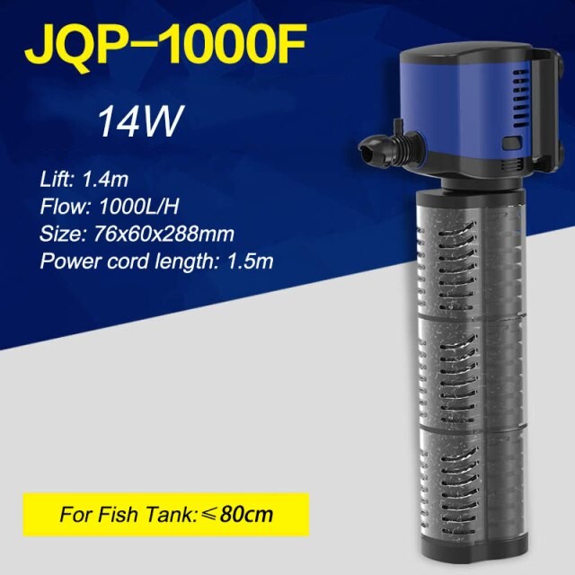 SUNSUN JQP-1000F Akuarium Filter Air Internal Filter Aquarium Filter &amp; Pompa Air Celup Termurah