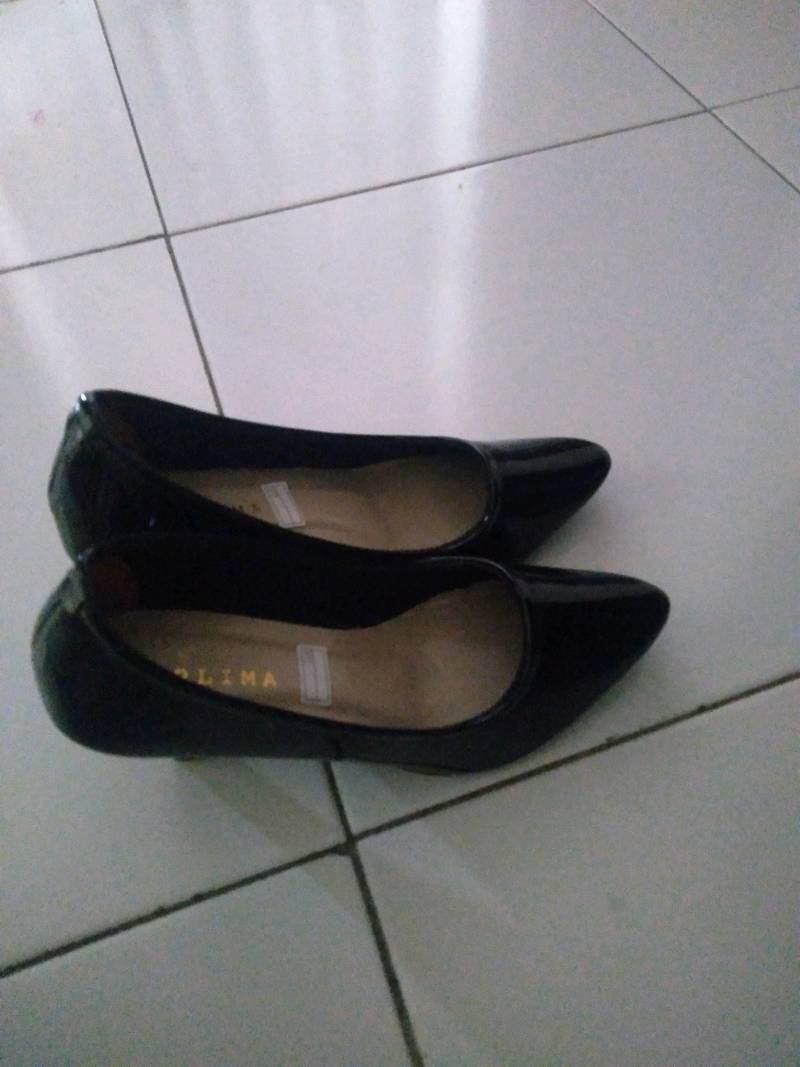 Zufar - Jane Glossy Pentopel Wanita / Sepatu Wanita / Sepatu Kerja Wanita/everlasting Heels