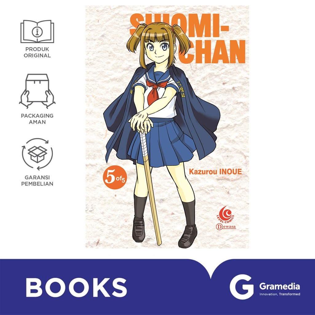 Gramedia Bali - LC: Shiomi-chan 05 (END)