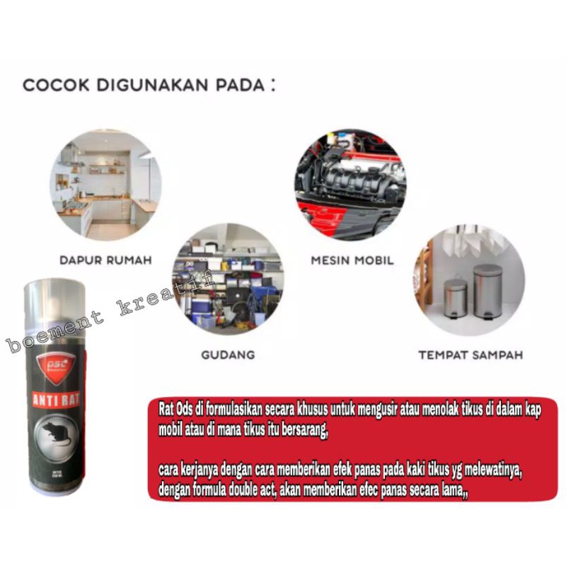 Pengusir tikus kap mobil/anti rat dsc/pengusir tikus rumah, gudang, cafee dll