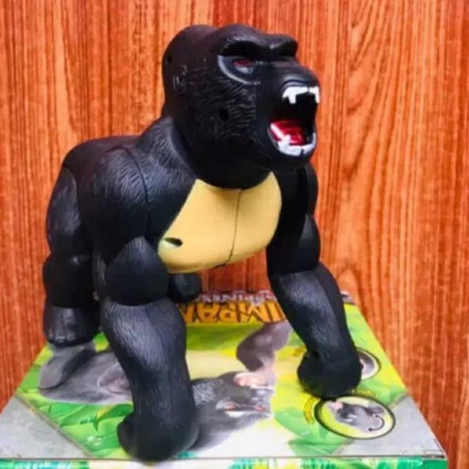 Mainan Gorila bisa Berjalan Dan Bersuara Mainan Kingkong chimpanze