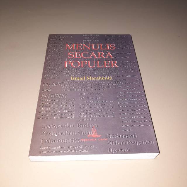 Menulis secara populer karangan Ismail marahimin