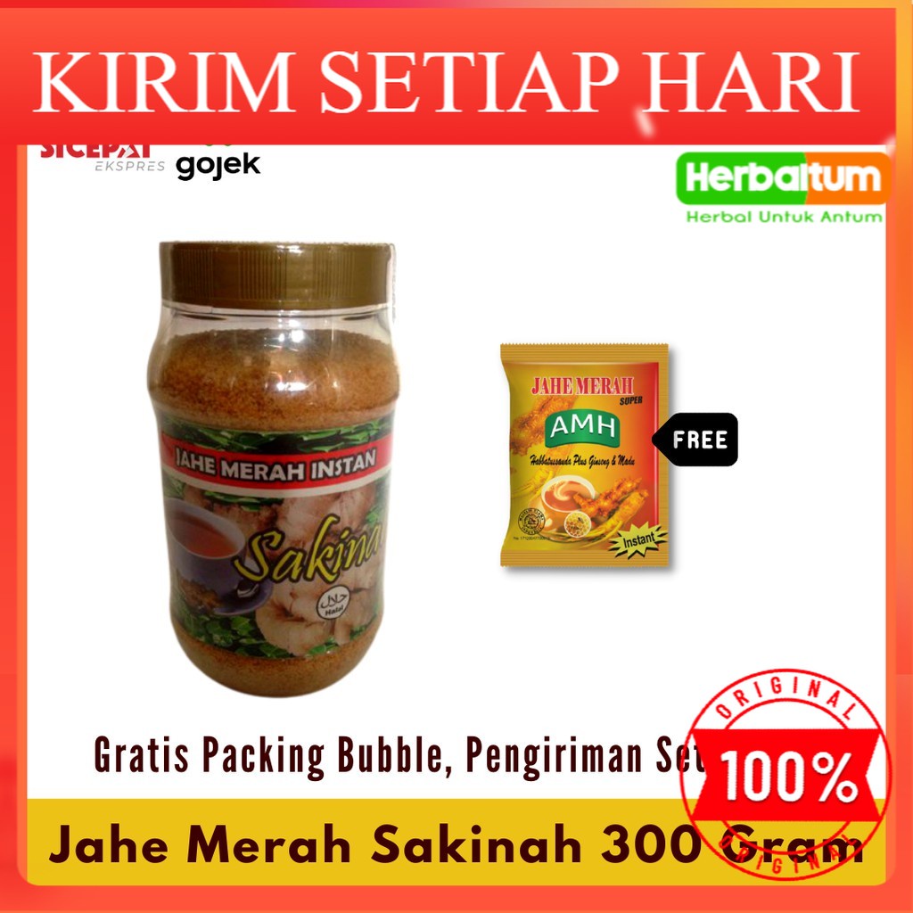 

Minuman Jahe Hangat Sakinah 300 gr | Jahe Merah Bubuk Untuk Diet, Batuk