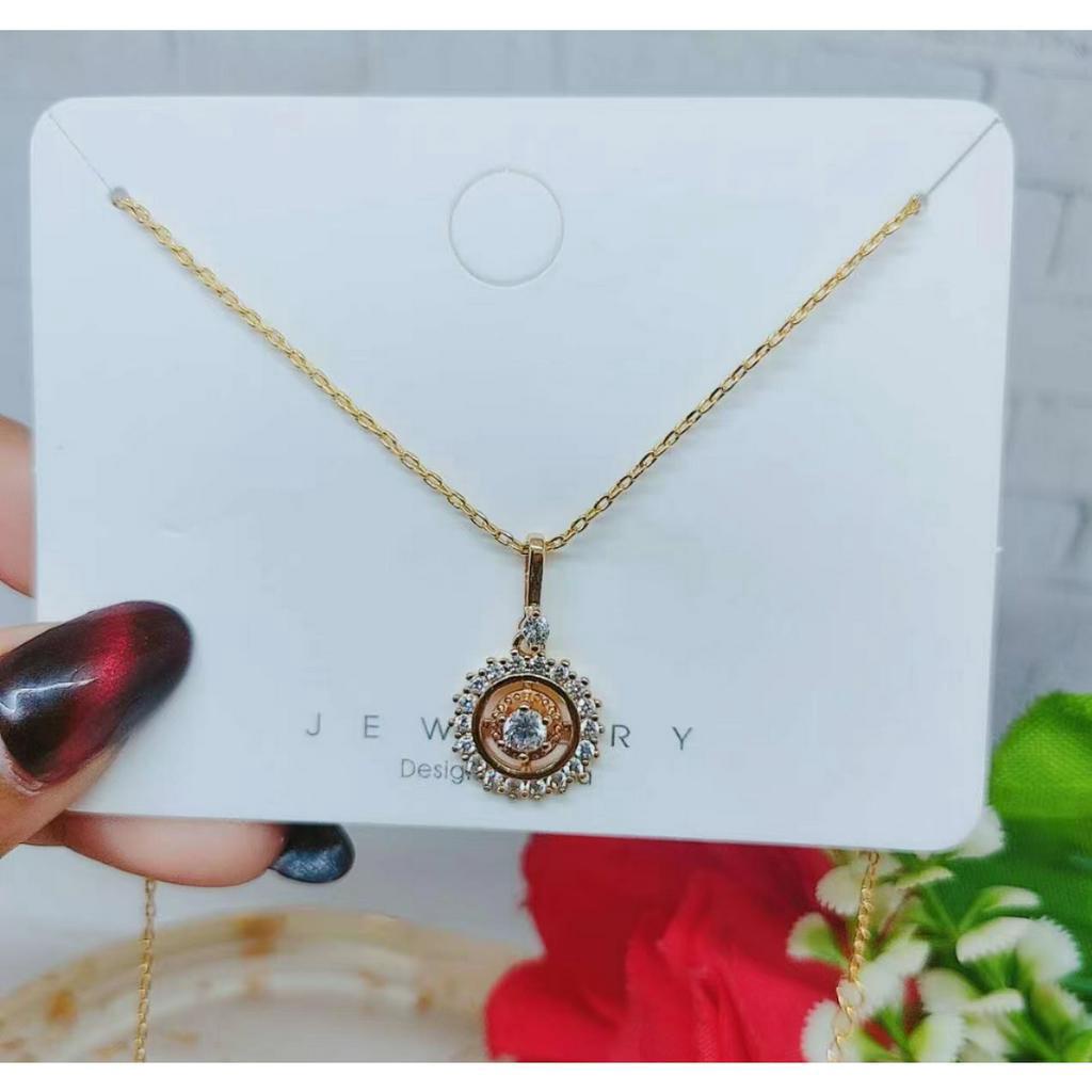 Kalung Permata Cantik Perhiasan Fashion Y010 Y011