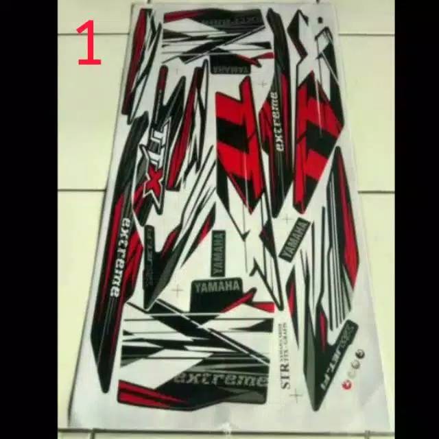 Sticker Striping YAMAHA XRIDE TTX